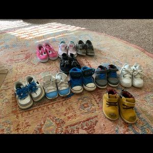 Lot of toddler shoes
